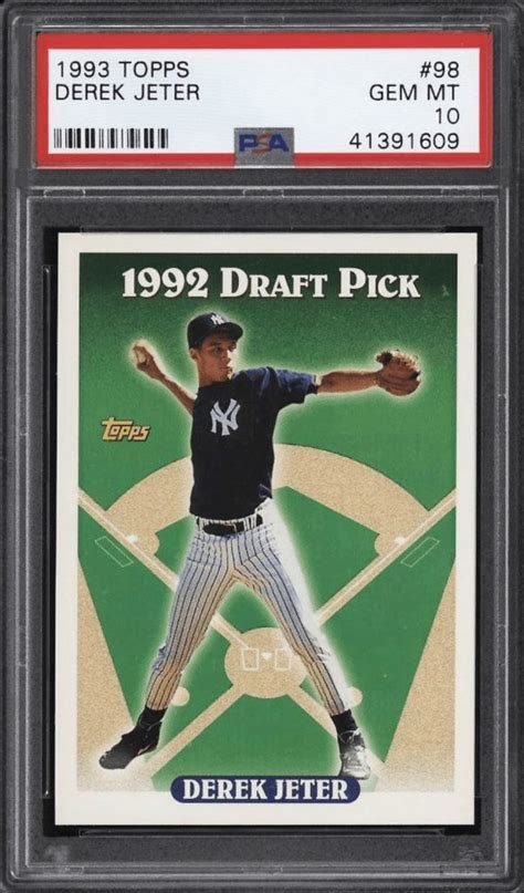 16 Most Valuable Derek Jeter Rookie Cards - Old Sports Cards