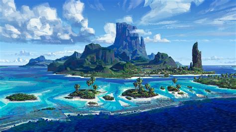 Moana Island Wallpaper,HD Artist Wallpapers,4k Wallpapers,Images,Backgrounds,Photos and Pictures