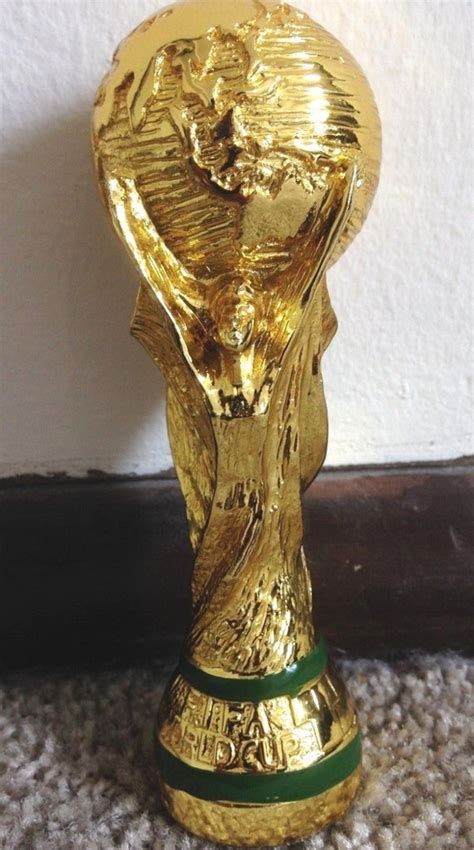 2014 World Cup Trophy 1: 20 Mini Replica Soccer Football Brazil 13.5CM 5.3" Tall 240gm