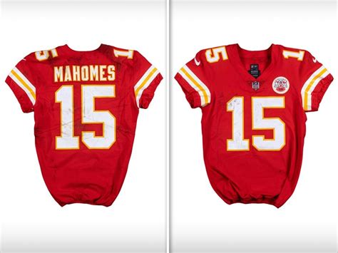 Patrick Mahomes' Game-Worn Jersey Sells For Record $213k At Auction