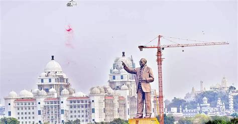 World's Tallest Dr. B.R. Ambedkar Statue Inaugurated in Hyderabad