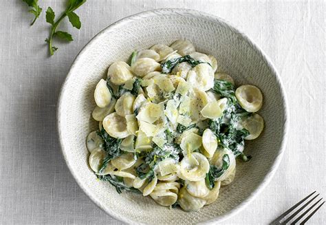 Orecchiette Pasta with Ricotta, Lemon and Arugula (rocket). – Crazy Cucumber