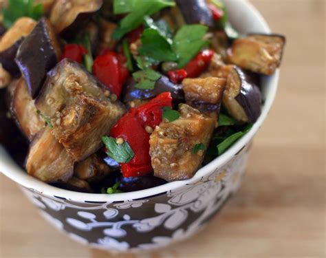 Recipes by Rachel Rappaport: Roasted Eggplant Salad