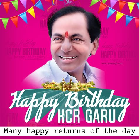 KCR birthday greetings poster hd wallpapers free downloads | naveengfx