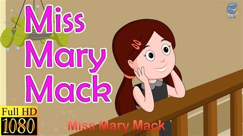 Miss Mary Mack (HD with lyrics) | Nursery Rhymes by EFlashApps - YouTube