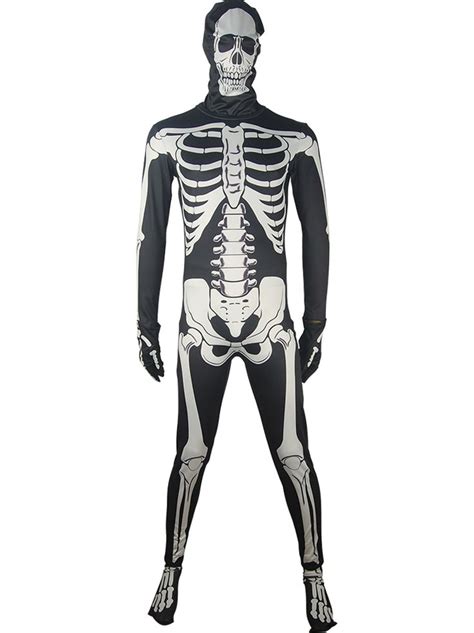 Donnie Darko skeleton skull costume morphsuit halloween costume fancy ...