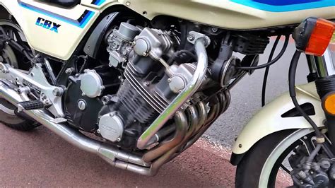 Honda Cbx 1000 Sound 6/1 exhaust. - YouTube