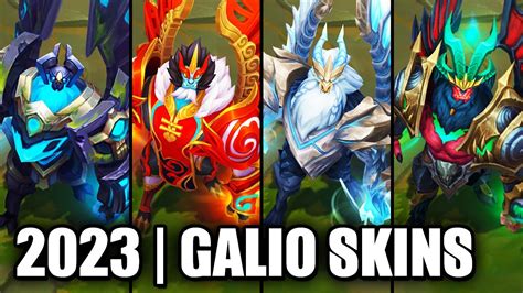 ALL GALIO SKINS SPOTLIGHT 2023 | League of Legends - YouTube