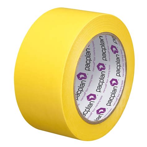 Floor Marking Tape Yellow Colour - Carpet Vidalondon