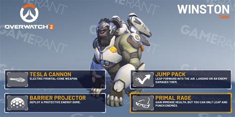 Overwatch 2: Winston Guide (Tips, Abilities, And More)