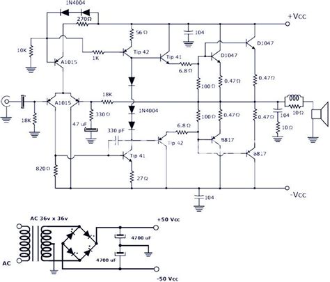 Power Amplifier Driver Circuit Diagram