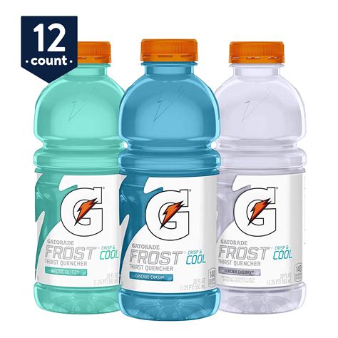 Gatorade Frost Thirst Quencher Variety Pack, 20 fl oz, 12 count ...