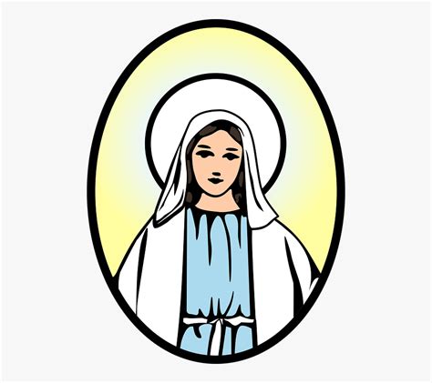 Virgin Mary, Catholic, Church, Religion, Myriam , Free Transparent Clipart - ClipartKey