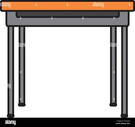 School table design Stock Vector Image & Art - Alamy