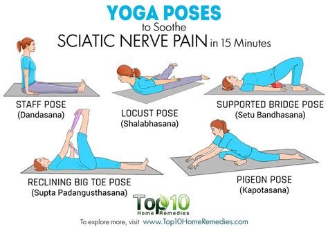 Yoga Poses to Soothe Sciatic Nerve Pain in 15 Minutes | Top 10 Home ...