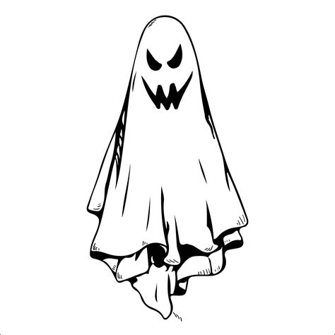 Printable Ghost Outline