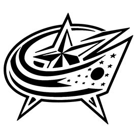 NHL - Colombus Blue Jackets Logo Stencil | Free Stencil Gallery