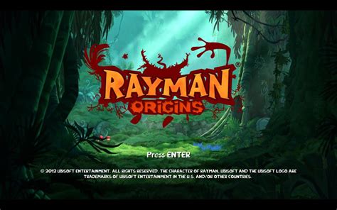 Favorite title screen(s) from a video game - Computer Games | Rayman origins, Games, Video game