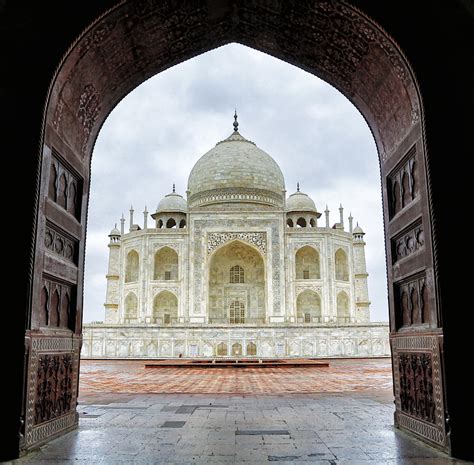 Taj Mahal Entrance Photograph by Dan Leffel | Pixels