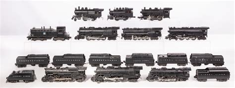 Lionel Model Train O Scale Locomotive And Tender Assortment Auction