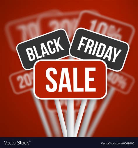 Black friday sale sign Royalty Free Vector Image