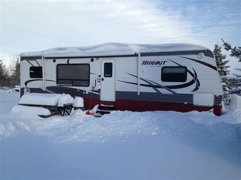 Winter RV living. | Recreational vehicles, Go camping, Camping