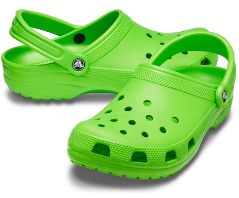 Crocs™ Classic Green Clogs | Lyst