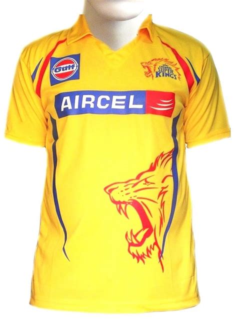 Chennai Super Kings 2015 IPL jerseys and t-shirts now available in India