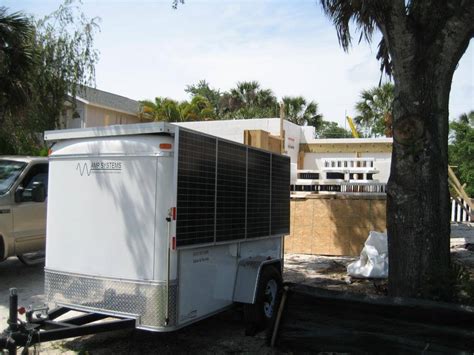 Mobile Solar Generator Trailer (1) - Florida Solar Design Group