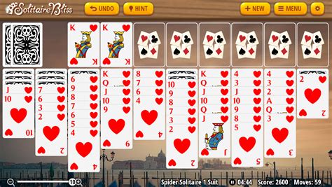 Spider Solitaire 1 Suit | Solitaire Bliss Wiki | Fandom