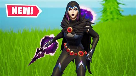 New REBIRTH RAVEN (TEEN TITANS) Skin Gameplay in Fortnite! - YouTube