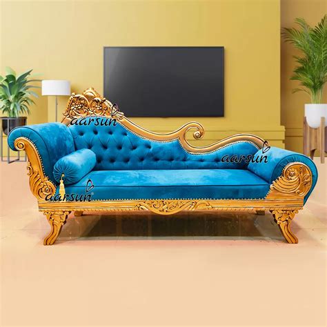 Royal Divan Couch สีทองโบราณ YT-480