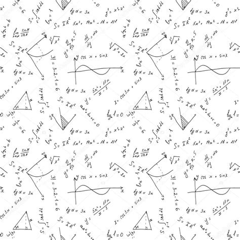 Math Backgrounds White