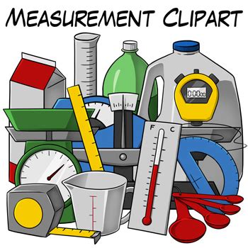 Measurement Clip Art by Digital Classroom Clipart | TpT