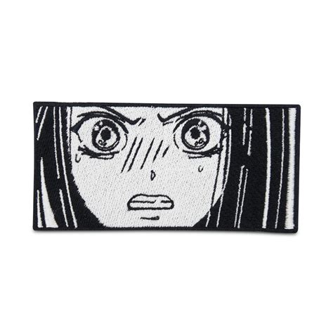 Iron-on Patch Angry Anime Girl Cartoon Patches, Manga Iron-on Patches, Comic Patches, Iron-on ...