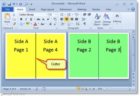 How-To Create Booklets Using Microsoft Word 2010