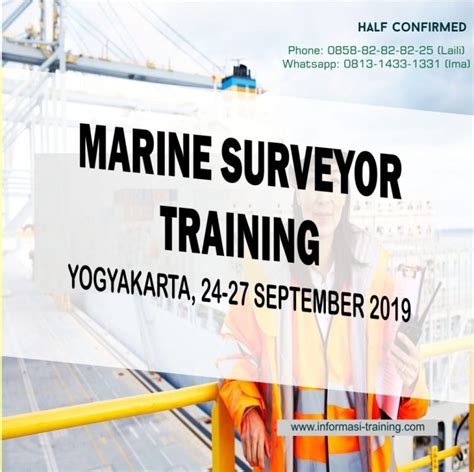 MARINE SURVEYOR TRAINING - Informasi Training