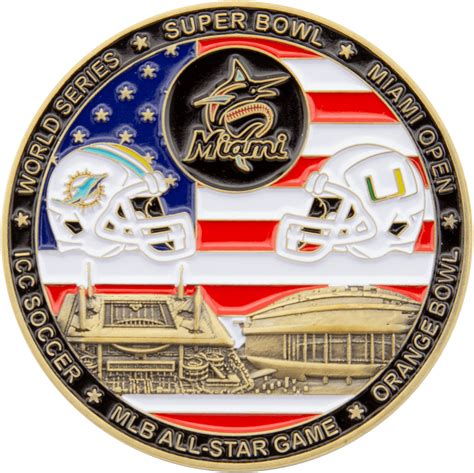 Sports Challenge Coins - Signature Coins