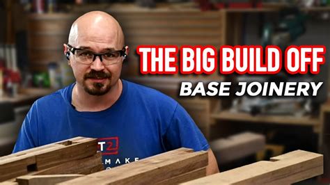 Nakashima Inspired Table Base Joinery - The Big Build Off - YouTube