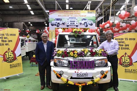 Mahindra builds 15,00,000th Bolero Pick Up - Team-BHP