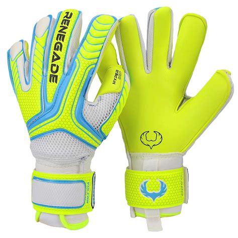 Renegade GK Vulcan Soccer Goalie Goalkeeper Gloves with Removable Pro ...