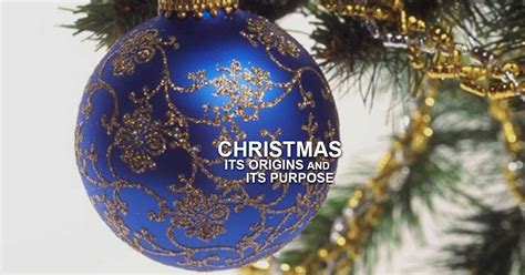 Christmas, Its Origins and Its Purpose | Avoid JW.org