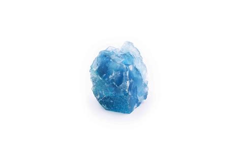 Blue Fluorite Rough Crystal - Crystal Dreams World