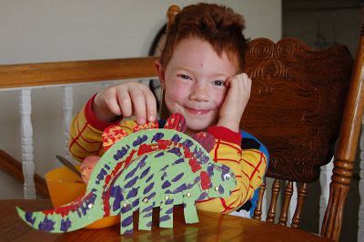 I HEART CRAFTY THINGS: Paper Plate Dinosaurs Old Clothes, Clothes Crafts, Learning Activities ...