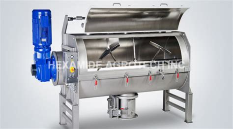 Industrial Mixer, Capacity: 200-800 Kg, Hexamide Agrotech Incorporation | ID: 8821318930