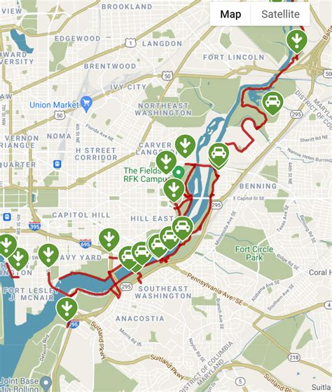 Anacostia River Trail - Washington, DC - Bike Rides & Breweries