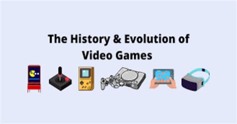 History Of Video Games [1 min read]