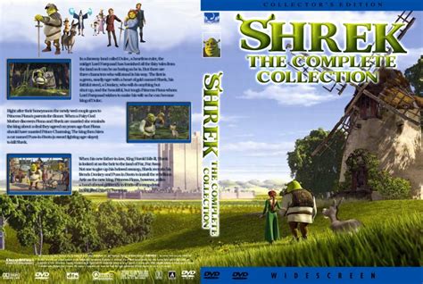 Shrek - The Complete Collection - Movie DVD Custom Covers - 1127011270Shrekall3-MDM :: DVD Covers