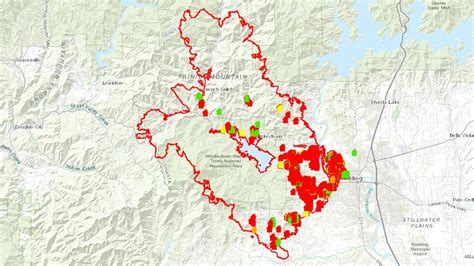 MAPS: Destructive wildfires burning across California | abc7news.com