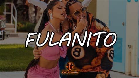 Becky G x El Alfa - Fulanito (Video Lyric) - YouTube